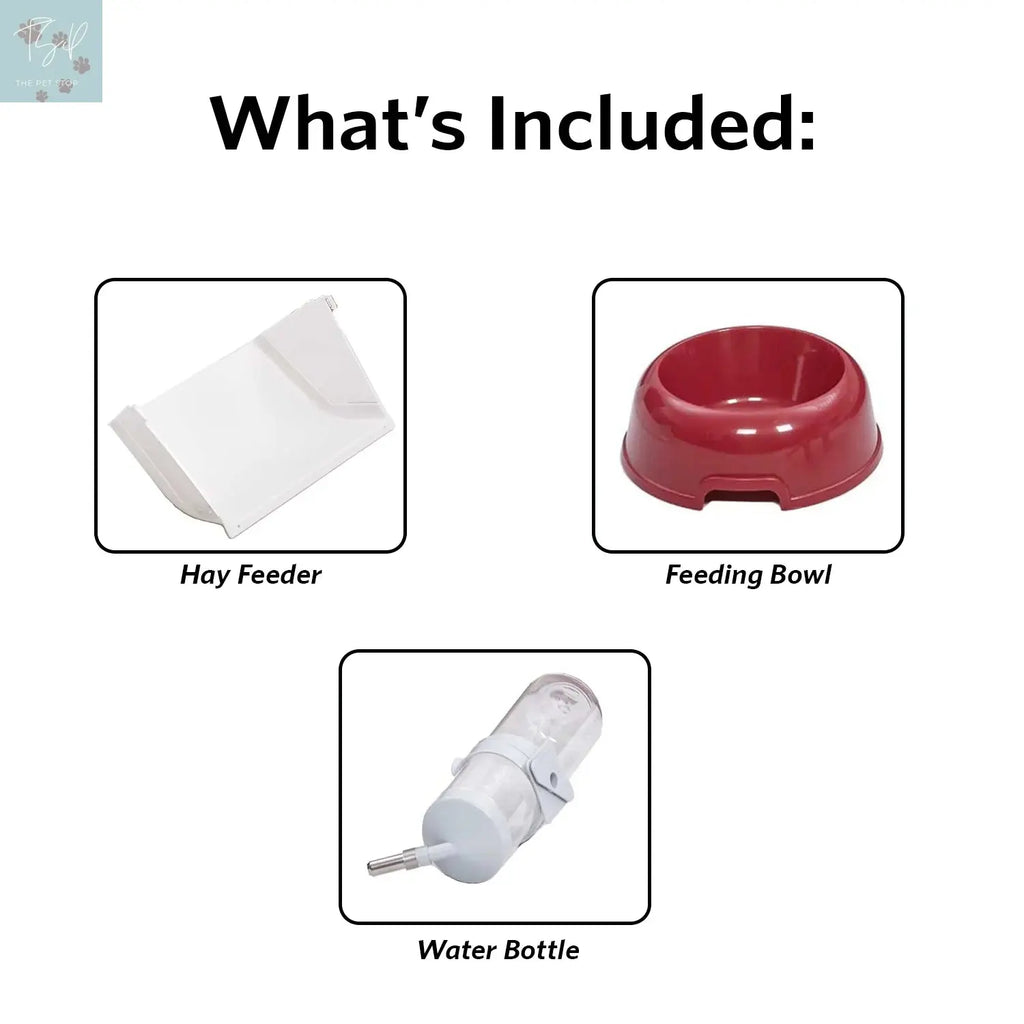 Midwest Homes for Pets Wabbitat Deluxe Rabbit and Small Animal Habitat, 39.5" L x 23.75" W x 19.75" H Mid-West Metal Products