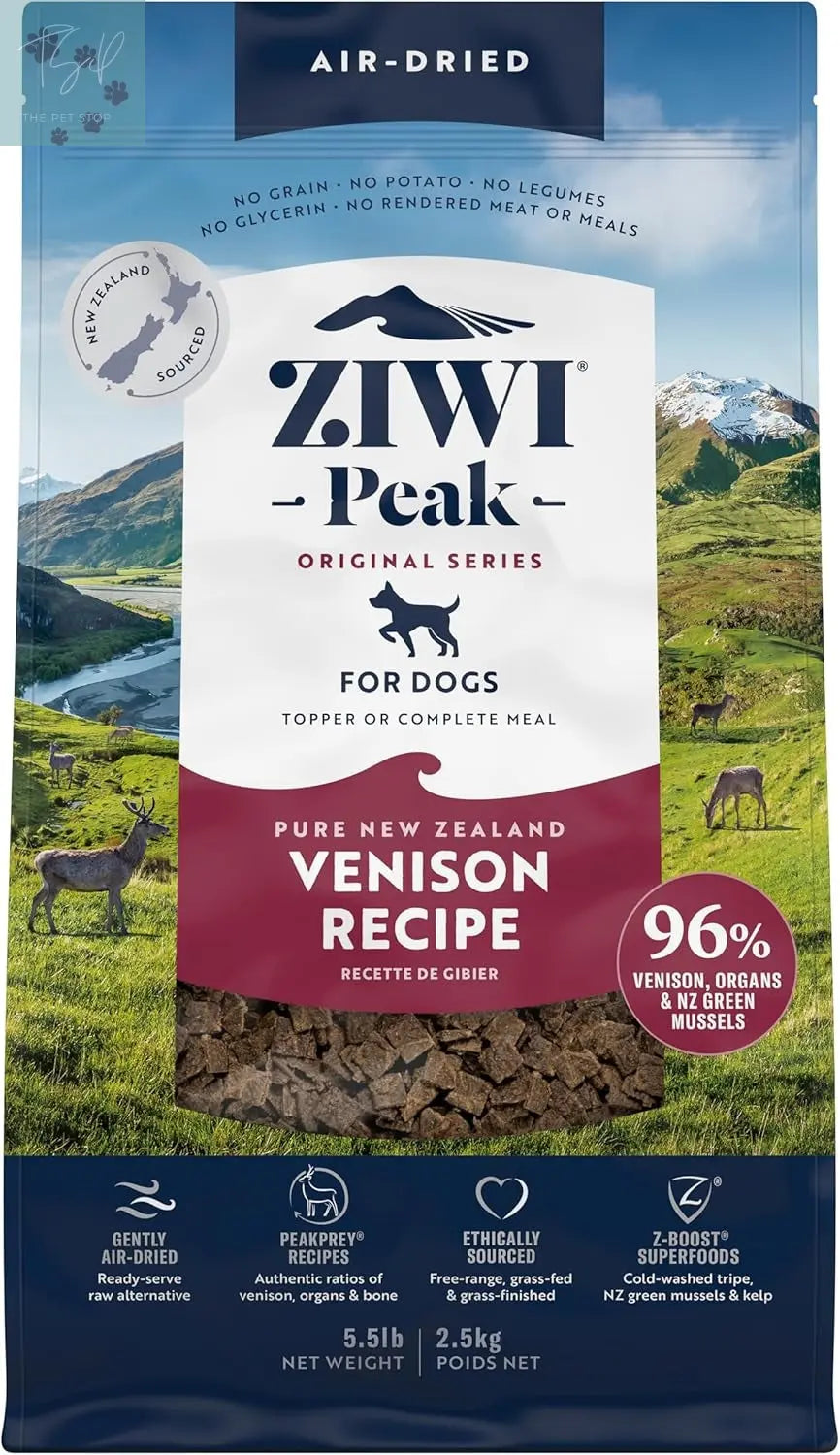 ZIWI Peak Air-Dried Dog Food - Tripe & Lamb Formula, All-Natural, High Protein, Grain-Free, Limited Ingredient with Superfoods (35.2 oz) ZIWI