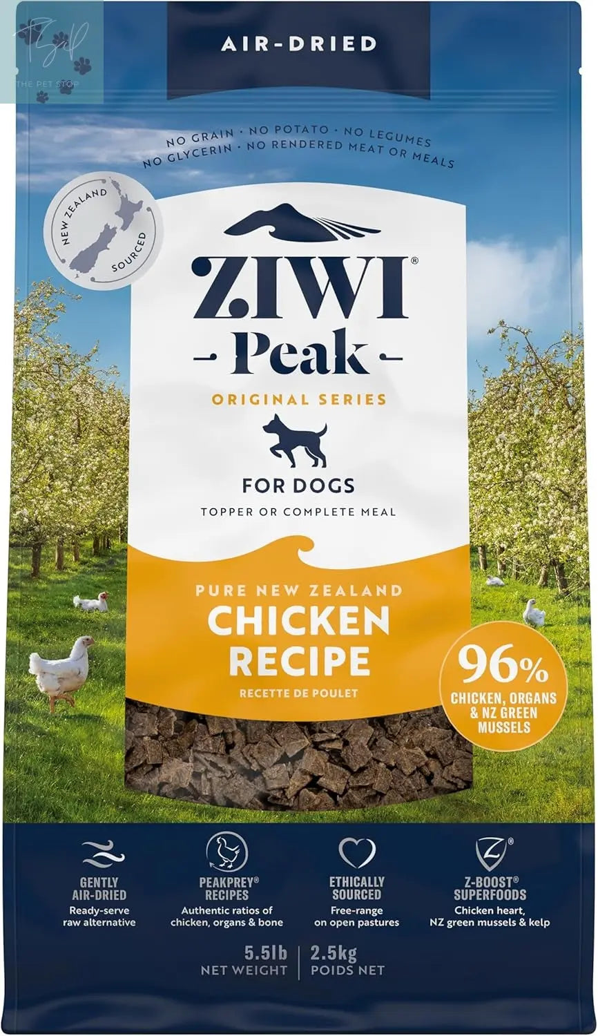ZIWI Peak Air-Dried Dog Food - Tripe & Lamb Formula, All-Natural, High Protein, Grain-Free, Limited Ingredient with Superfoods (35.2 oz) ZIWI