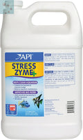 API Stress Zyme Aquarium Cleaning Solution for Freshwater and Saltwater - 1 Gallon Mars Fishcare