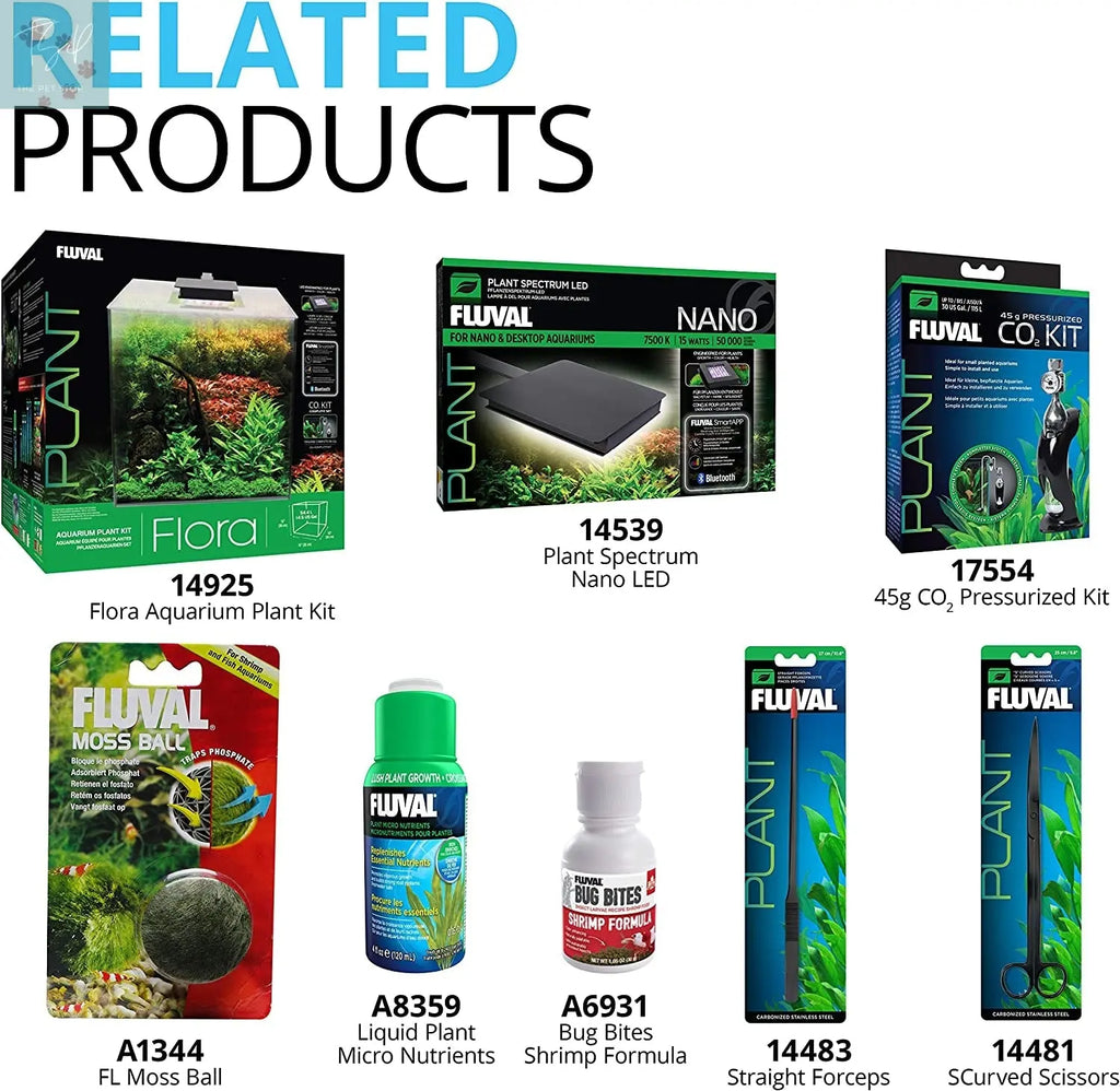 Fluval 12694 Plant and Shrimp Stratum for Freshwater Aquariums, 8.8 lbs – Optimal Substrate for Enhanced Plant Growth and Neutral to Slightly Acidic pH Support Rolf C. Hagen (USA) Corp.