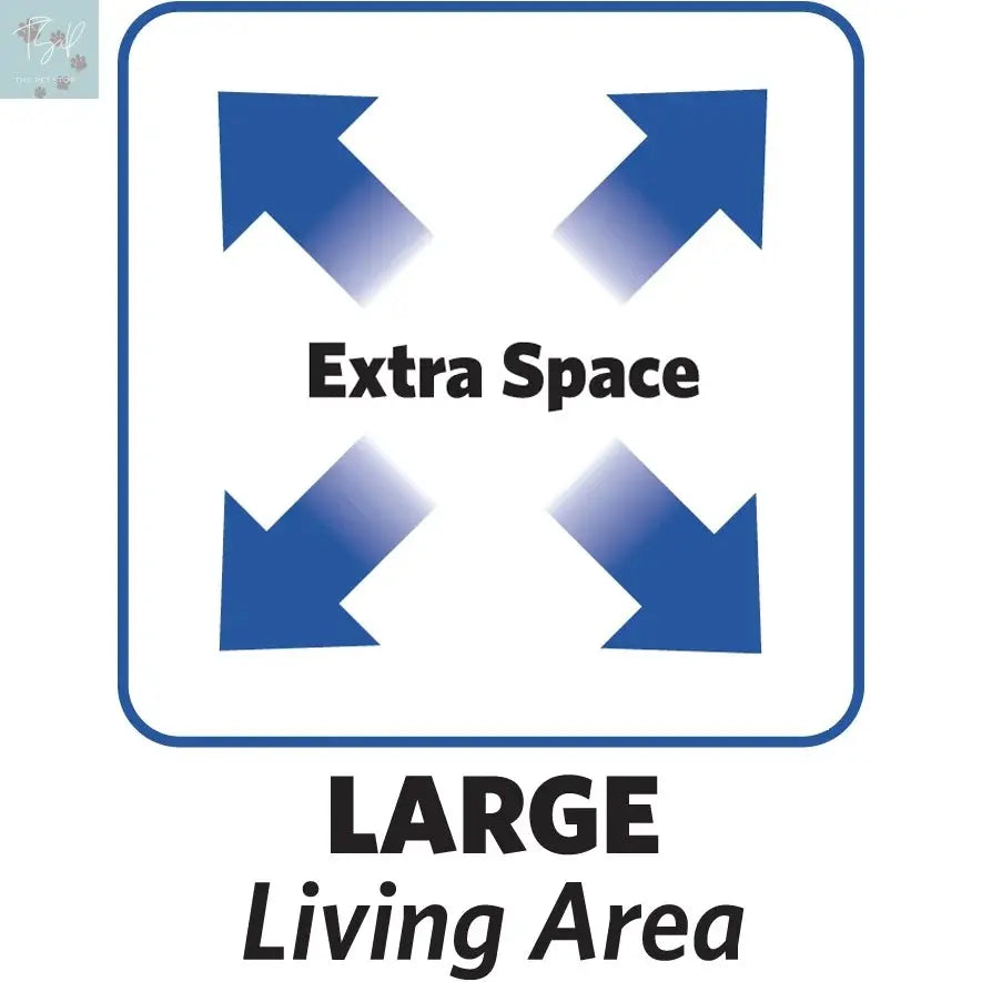 Midwest Homes for Pets Wabbitat Deluxe Rabbit and Small Animal Habitat, 39.5" L x 23.75" W x 19.75" H Mid-West Metal Products