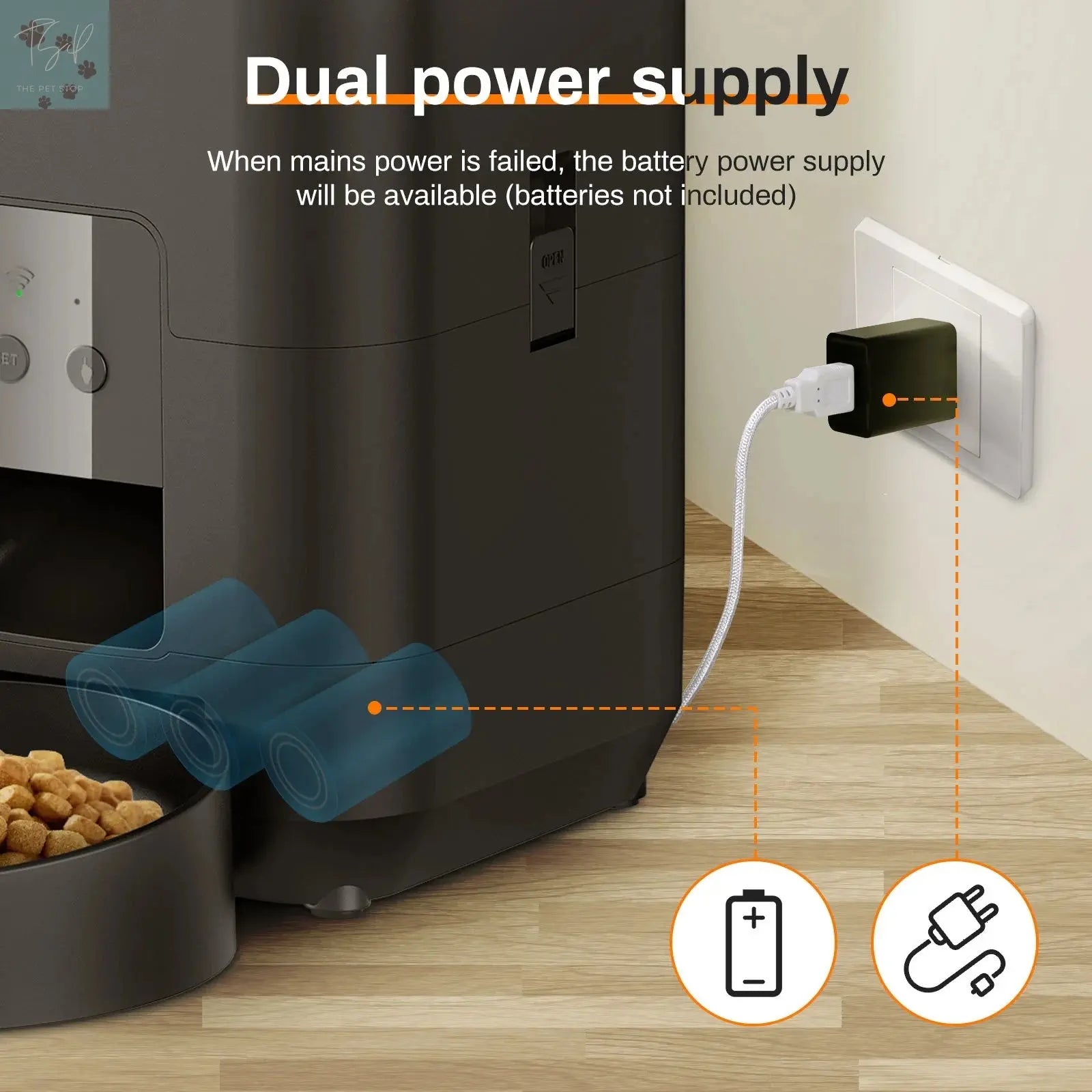 HEYBO Smart Pet Feeder | Automatic, 2L Capacity for Cats & Dogs The Pet Stop