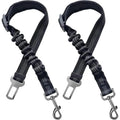 2 Packs Pet Dog Cat Seatbelts, Car Headrest Restraint Adjustable Safety Leads Vehicle Seatbelt Harness.Usa Stock Ships Tomorrow! (Cats Included) The Pet Stop
