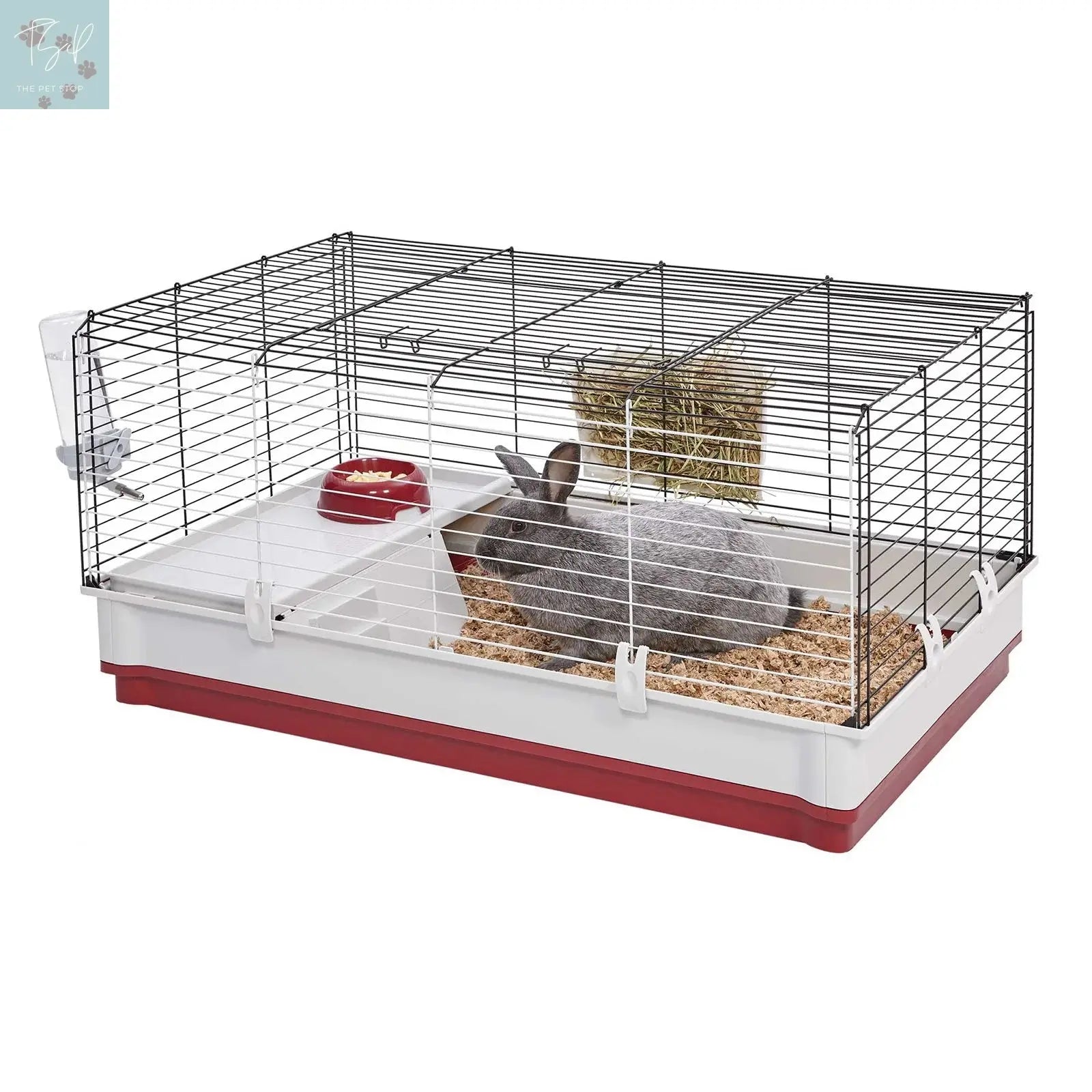 Midwest Homes for Pets Wabbitat Deluxe Rabbit and Small Animal Habitat, 39.5" L x 23.75" W x 19.75" H Mid-West Metal Products