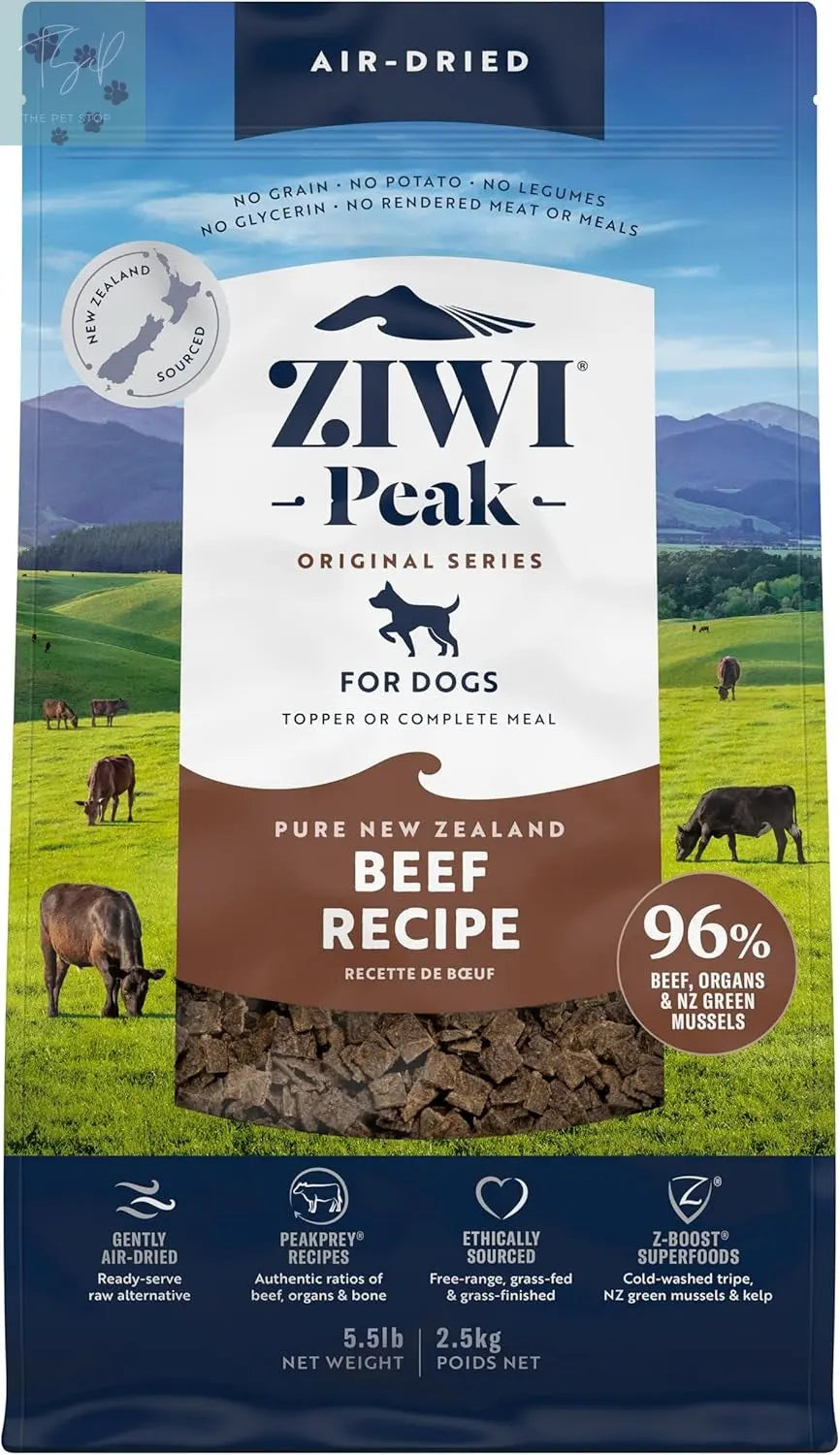 ZIWI Peak Air-Dried Dog Food - Tripe & Lamb Formula, All-Natural, High Protein, Grain-Free, Limited Ingredient with Superfoods (35.2 oz) ZIWI