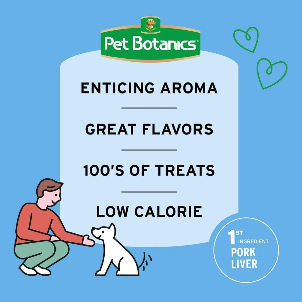 Deliciously Soft & Chewy Training Treats for Dogs - Pet Botanics 10 oz. Mini Chicken Flavor Rewards, Perfect for All Breeds! Pet Botanics