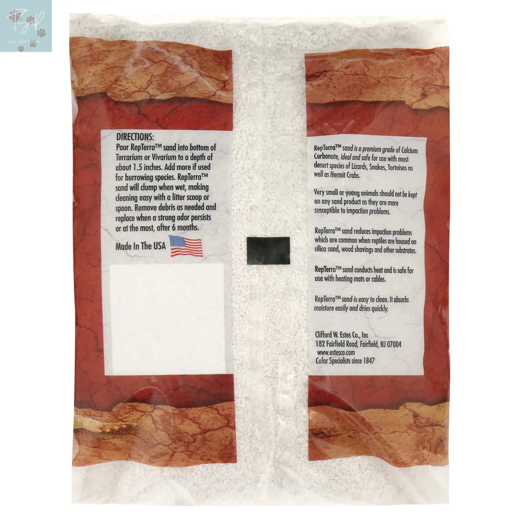 (5 Pack) Repterra White Reptile Sand 5 Lb Bag Wal-Mart Stores, Inc.