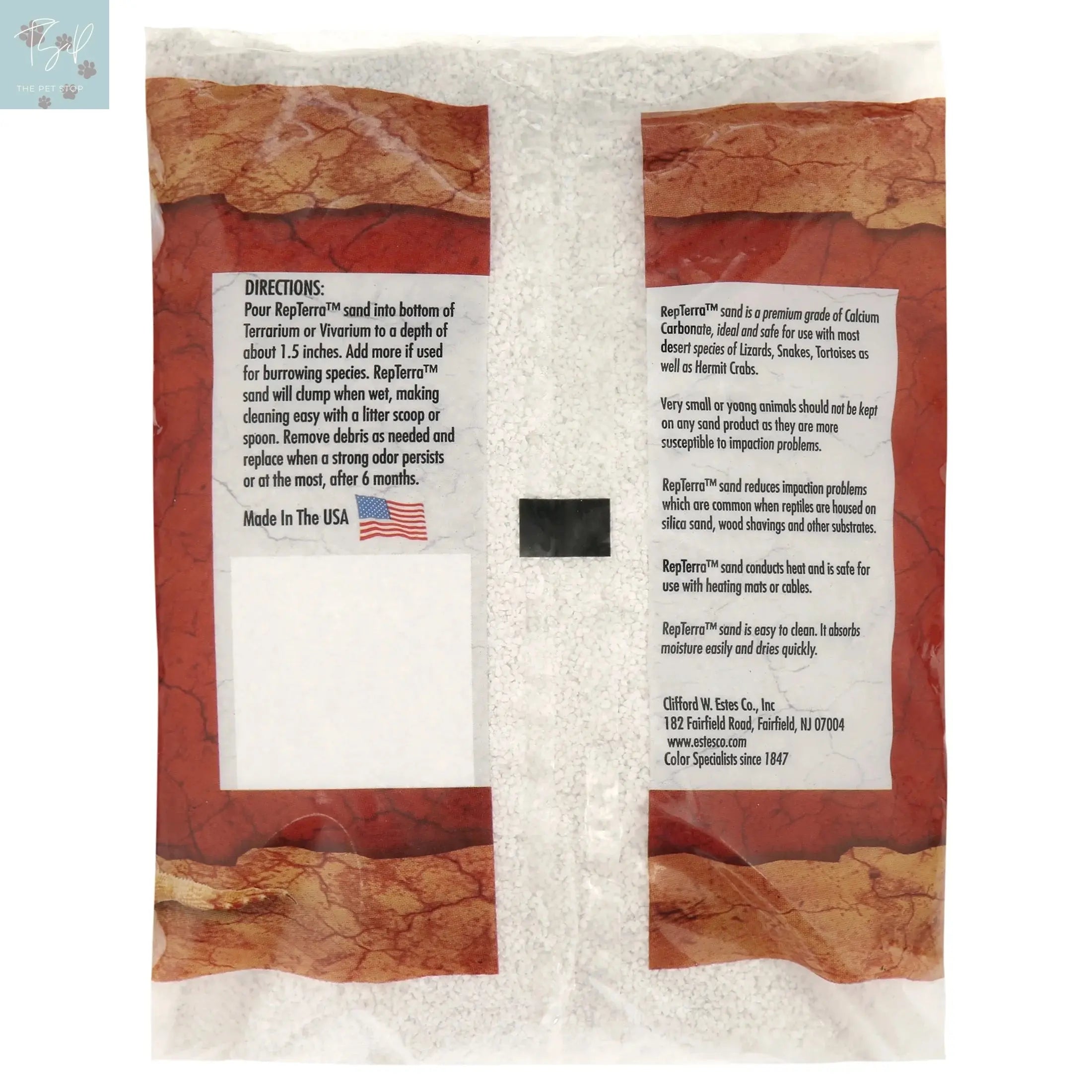 (5 Pack) Repterra White Reptile Sand 5 Lb Bag Wal-Mart Stores, Inc.