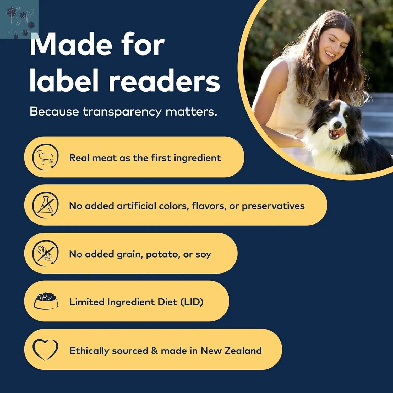 ZIWI Peak Air-Dried Dog Food - Tripe & Lamb Formula, All-Natural, High Protein, Grain-Free, Limited Ingredient with Superfoods (35.2 oz) ZIWI