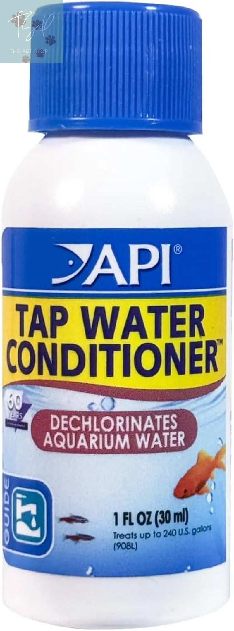 API Tap Water Conditioner for Aquariums - 1 Ounce Bottle Mars Fishcare