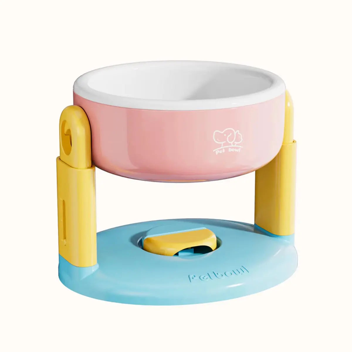 Elevate Your Pet's Dining Experience with the Adjustable Height Suction Cup Bowl - Perfect for Dogs and Cats! NONE