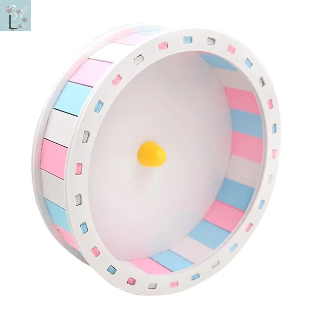 Hamster Wheel, Silent Hamster Exercise Wheel, Cage Activity Accessories Running/Playing Toy for Rats Gerbils Chinchillas Mice Hedgehogs Guinea Pigs and Other Small Animal GMMGLT