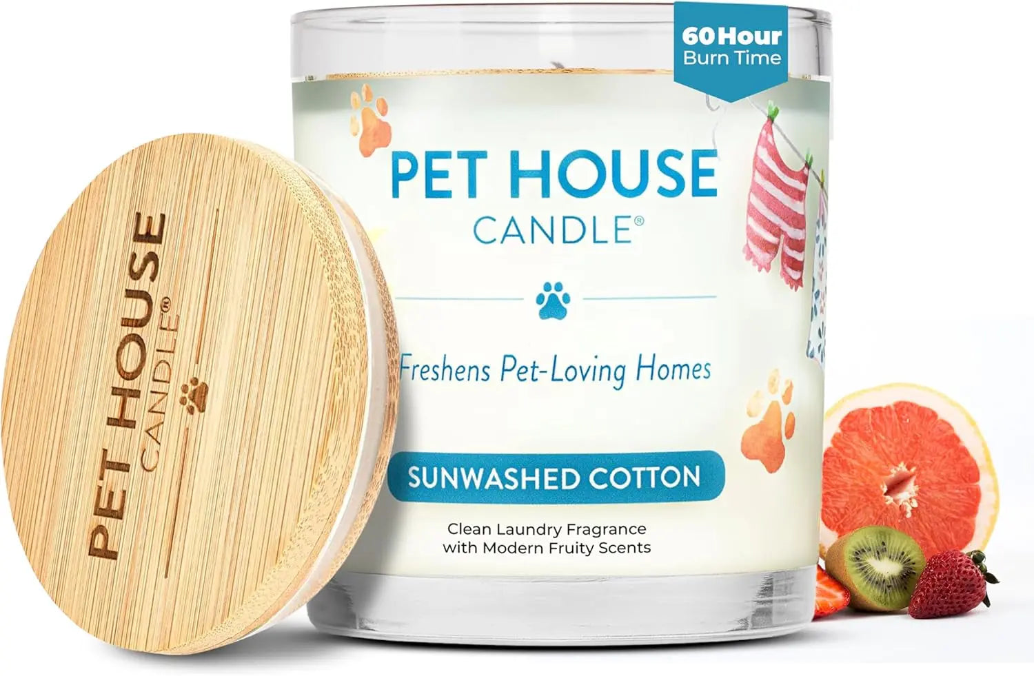 Elevate Your Home with One Fur All's Pumpkin Spice Pet House Candles - Long-Lasting, Eco-Friendly Odor Eliminators (Set of 2) One Fur All