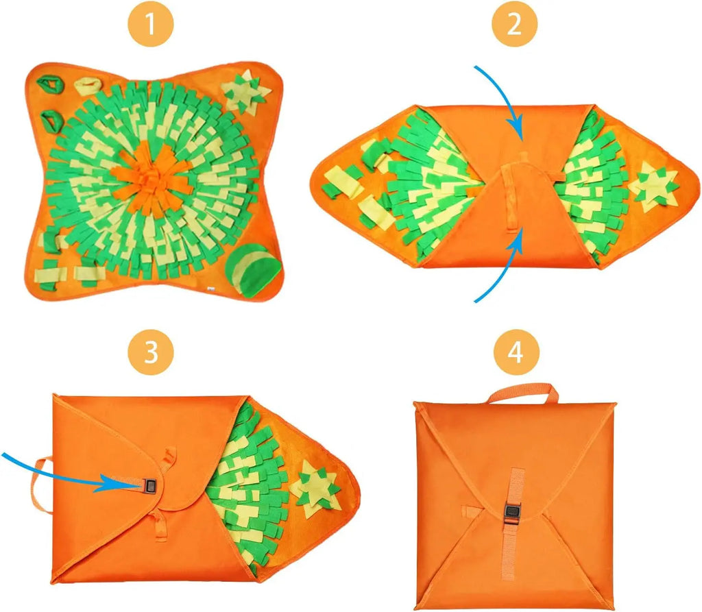 Engaging Pet Snuffle Mat for Dogs - Interactive Foraging Puzzle for Indoor & Outdoor Fun! Shenzhen Zhongji Industrial CO.,Ltd