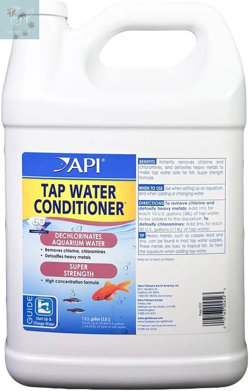 API Tap Water Conditioner for Aquariums - 1 Ounce Bottle Mars Fishcare